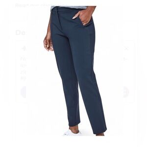 Lululemon On The Move Pants Women’s 10 True Navy 24” Stretch Rare Discontinued